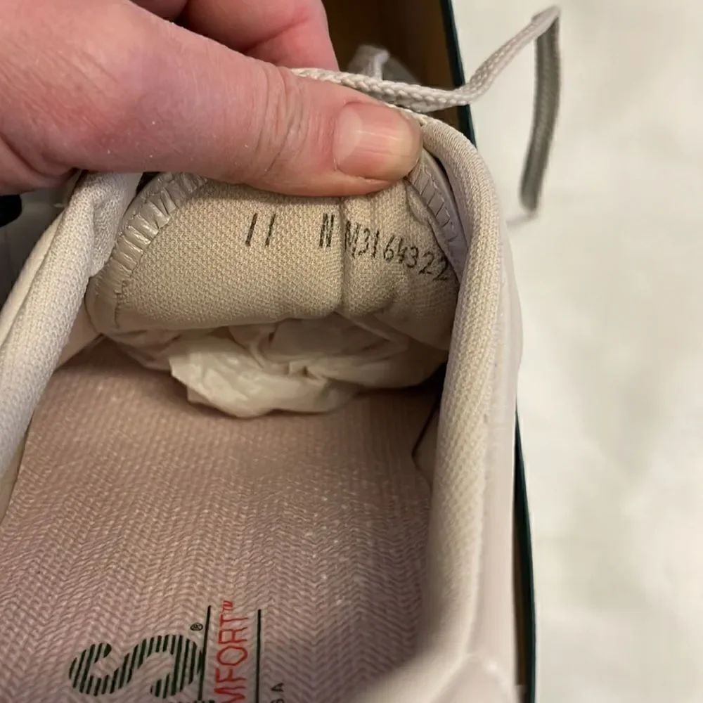 SAS PEARL BONE COLORED COMFORT SHOES. NEW - Picture 10 of 12